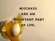 Mistakes, Blunders and Boo Boos