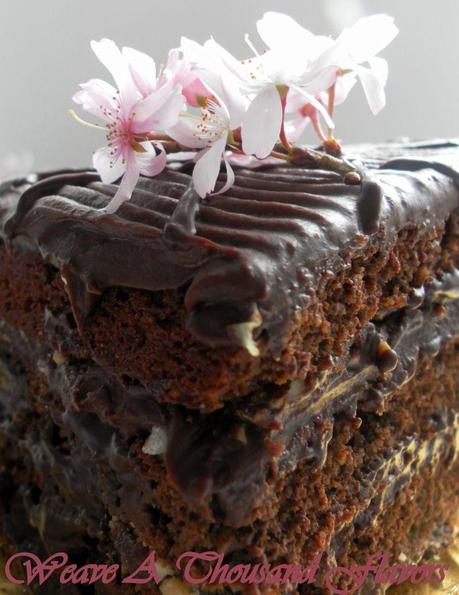 Chocolate Hazelnut Pave Cake - 03