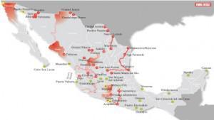 Mexico Travel Map Will Spring Break In Mexico Be Safe?