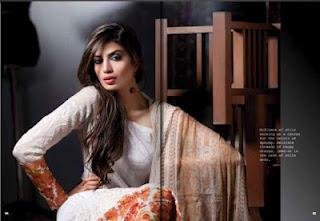 Sonam Kapoor Embroidered Lawn Collection 2012 By Firdous Linen