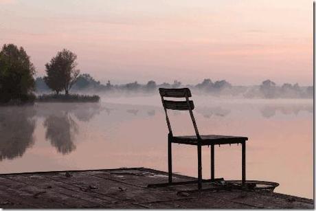 The Fisherman - Stage Left Theatre - chair on dock