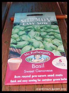 Basil Seed Mats
