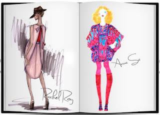 NYFW Designer Sketches