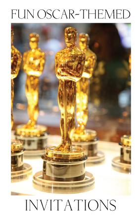 Best Oscar Viewing Party Invitations