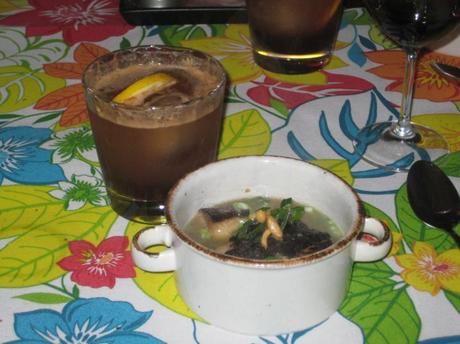 Cocktail Pairing Dish 3 – Miso Sake Sable in Duck Broth