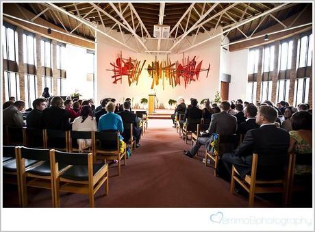 An art deco wedding with Pimms and ice cream