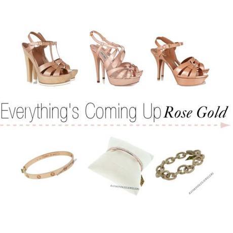 Tuesday Shoesday: Everything's Coming up Rose Gold