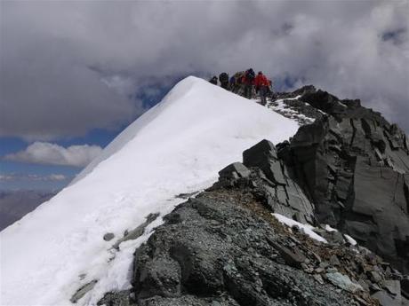 Climbing Stok Kangri (6130m)