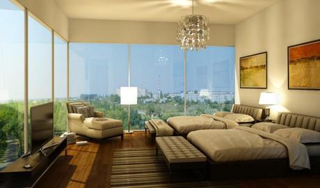 Master Bedroom Interior Rendering