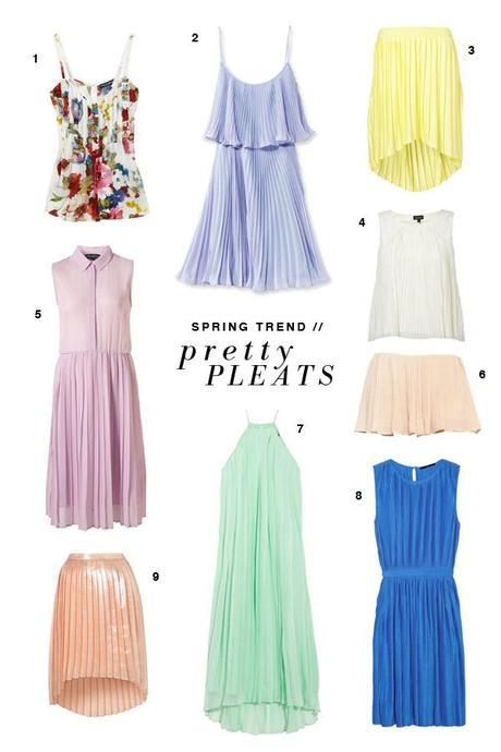 PRETTY PLEATS // Spring Trend