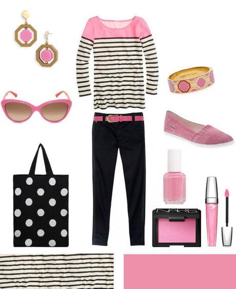 Pink + Stripes…