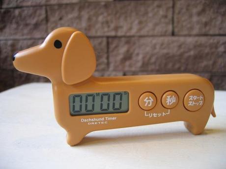 Stuck On You: Dachshund Fridge Magnet Timer