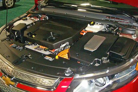 800px Chevrolet Volt under the hood WAS 2011 1107 Are low emission cars what they used to be?