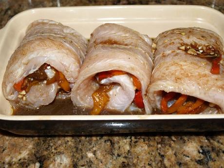 Baked Basa Roulades