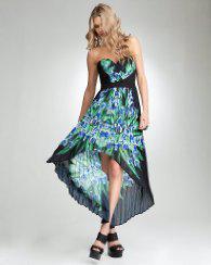 Printed Maxi Dress - bebe Addiction