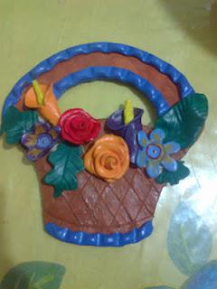 Salt Dough  Basket