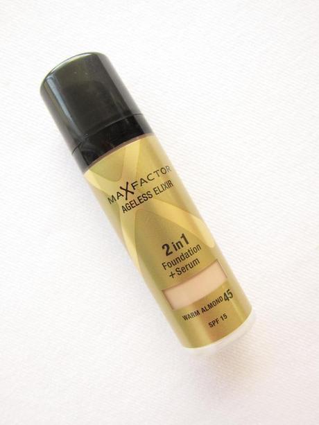 NEW Max Factor Ageless Elixir Foundation – Applied with EtudeHouse BabyDoll Blending Sponge