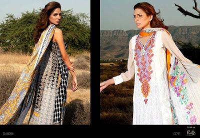 Rivaj & Libas Summer Lawn Collection 2012 By Al-Zohaib Textiles