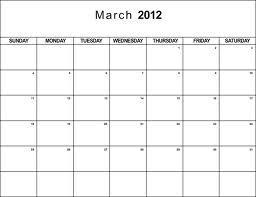 March 2012 Fundraising / Charity Observances