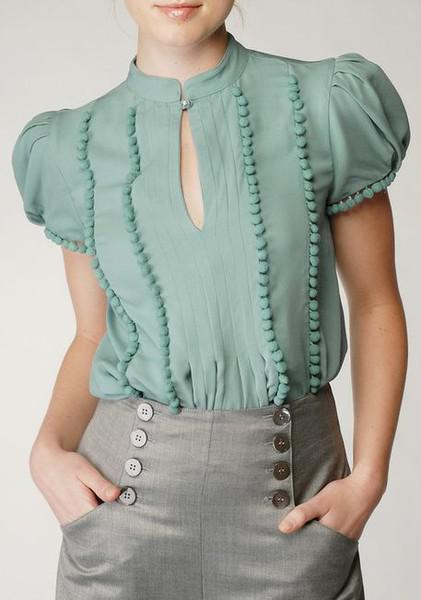 Fashion Friday--Sea Foam Green