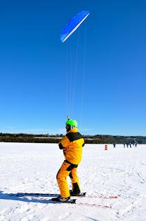 Kiting and Ice Sailing in Michigan