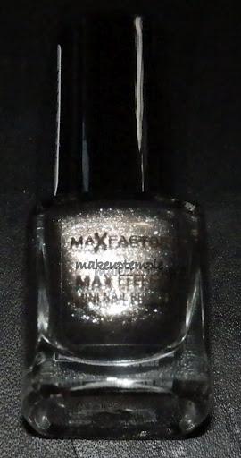 Swatches:Nail Polish Collections:Nail Polish:Max Factor:Max Factor Max Effect Silver Nail Polish