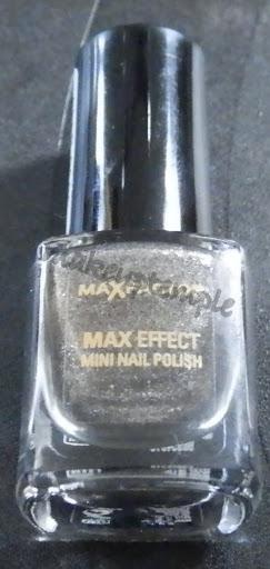 Swatches:Nail Polish Collections:Nail Polish:Max Factor:Max Factor Max Effect Silver Nail Polish