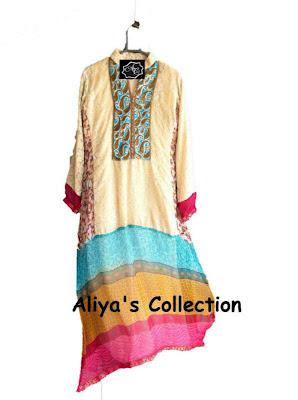 Latest Party Dresses By Aliya’s Collection 2012