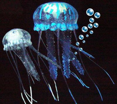 Aquarium Jellyfish ornaments by Eshopps