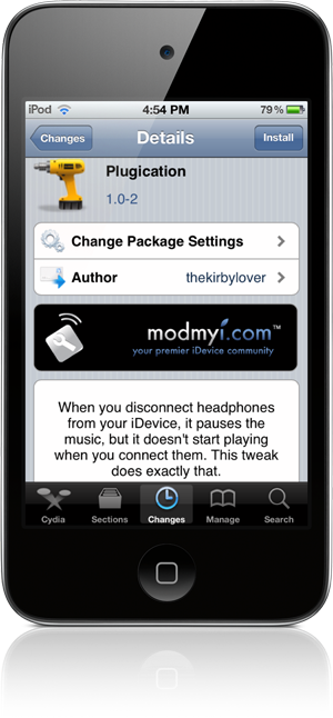 Play Music Automatically After Pluging Headphones Back In