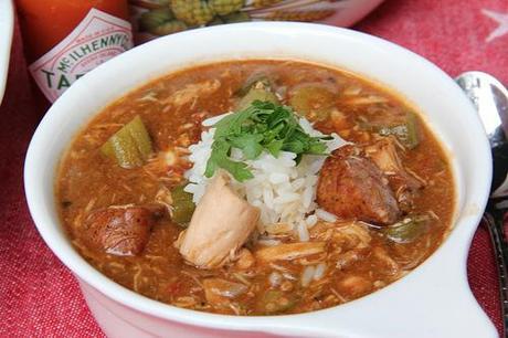 Chicken And Buffalo Andouille Gumbo