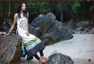 Zunuj Fashion Spring Summer Lawn Prints Collection 2012 by Lakhany Silk Mills