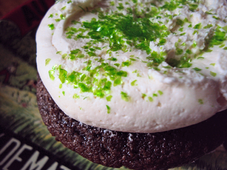 March cupcake: Irish Car Bomb