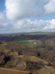 Buxton, Peak District, Millers Dale, Wriggly Tin, quarry, hiking, viewpoint