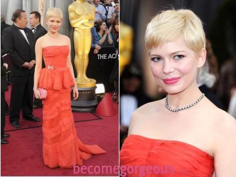 Michelle Williams 2012 Oscars Dress