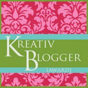 Great Gorilla of Manila! It’s the Kreativ Blogger Award!