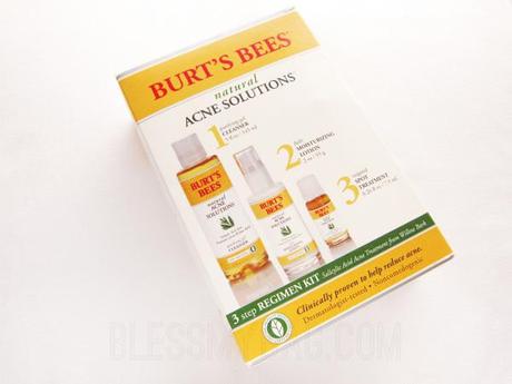 Burt’s Bees Natural Acne Solutions Kit (Set of 3) – NOW 65% OFF at BeautyBar