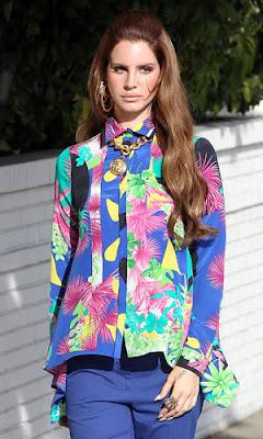 Lana Del Rey's Ever Changing Style: Versace Combo