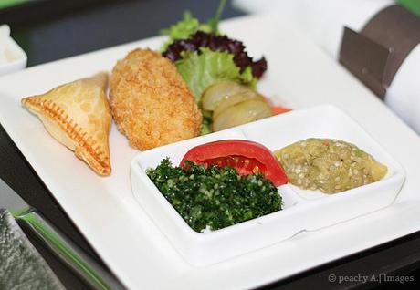 Tasting Etihad Airways Pearl Business Class Meals from MacroAsia