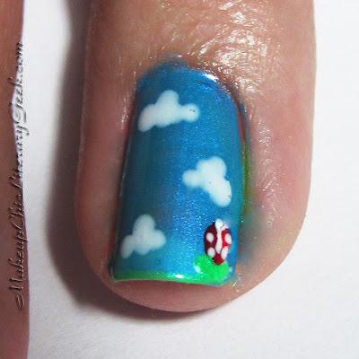 Nail Art: Nintendo Mani