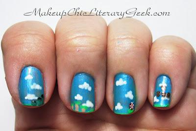 Nail Art: Nintendo Mani