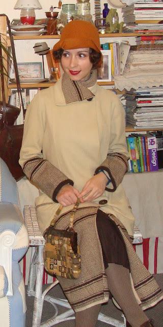 1920s Wrap Coat and Its New Home