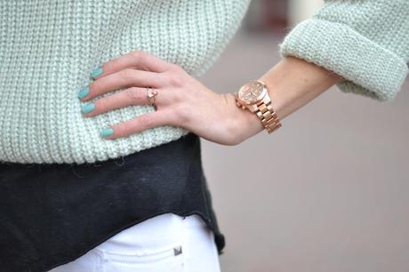 Outfit | Mint & White