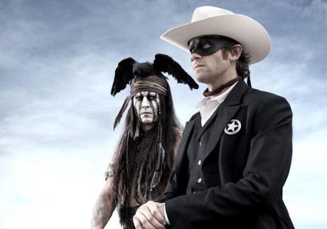 The Lone Ranger: Johnny Depp and Armie Hammer First Look