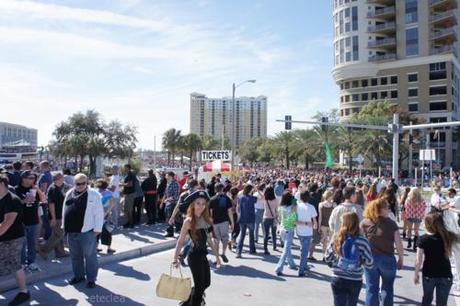 The usual Friday dinner and Gasparilla Fest :)