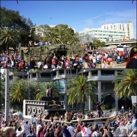 The usual Friday dinner and Gasparilla Fest :)