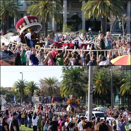 The usual Friday dinner and Gasparilla Fest :)