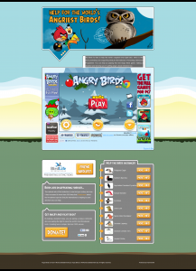 angry birds page