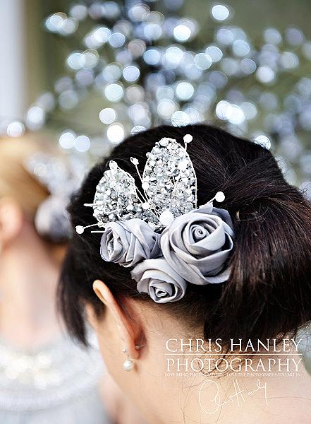 sparkly bridal accessory Photo credit: Chris Hanley Photography