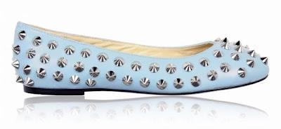 Shoe of the Day | Kandee Shoes Blue Raspberry Dragee Ballet Flats
